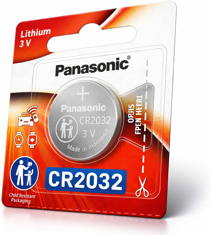 Panasonic CR2032 3V Lithium Coin Cell  ⚡ Reliable Long-Lasting Performance  Battery