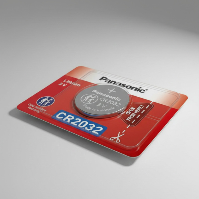 Panasonic CR2032 3V Lithium Coin  ⚡ Long Lasting Power & High Performance  Battery