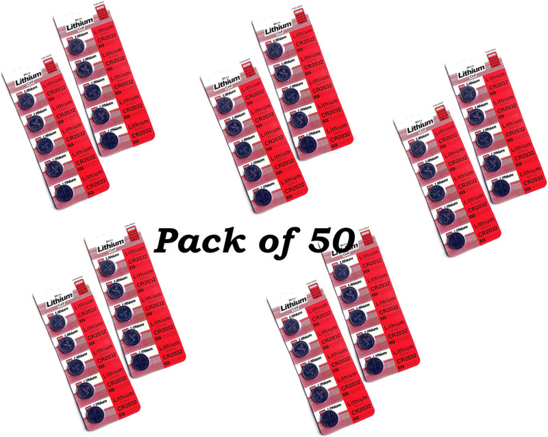 geeta enterprises Micro Lithium cell CR 2032 3V battery  Battery(Pack of 5)