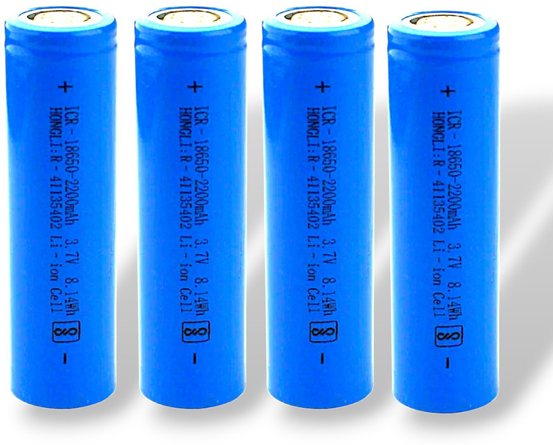 Schrodinger SCHRO70039 18650 Rechargeable Li-ion battery 2 pcs 3.7V  Battery(Pack of 2)