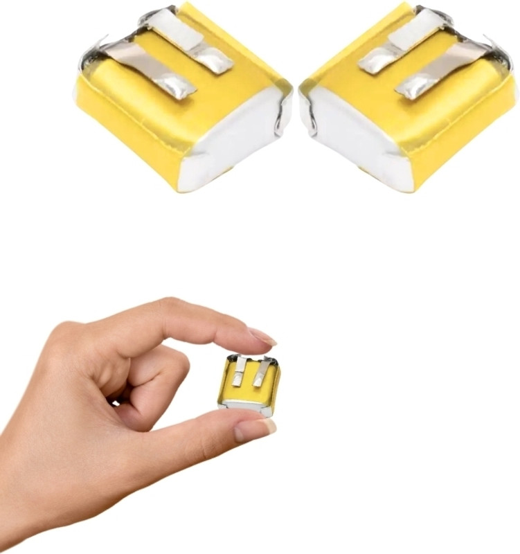 I-Birds Enterprises Mini 3.7V, 50mAh Rechargeable lithium polymer  for earphone, buds etc.  Battery(Pack of 2)