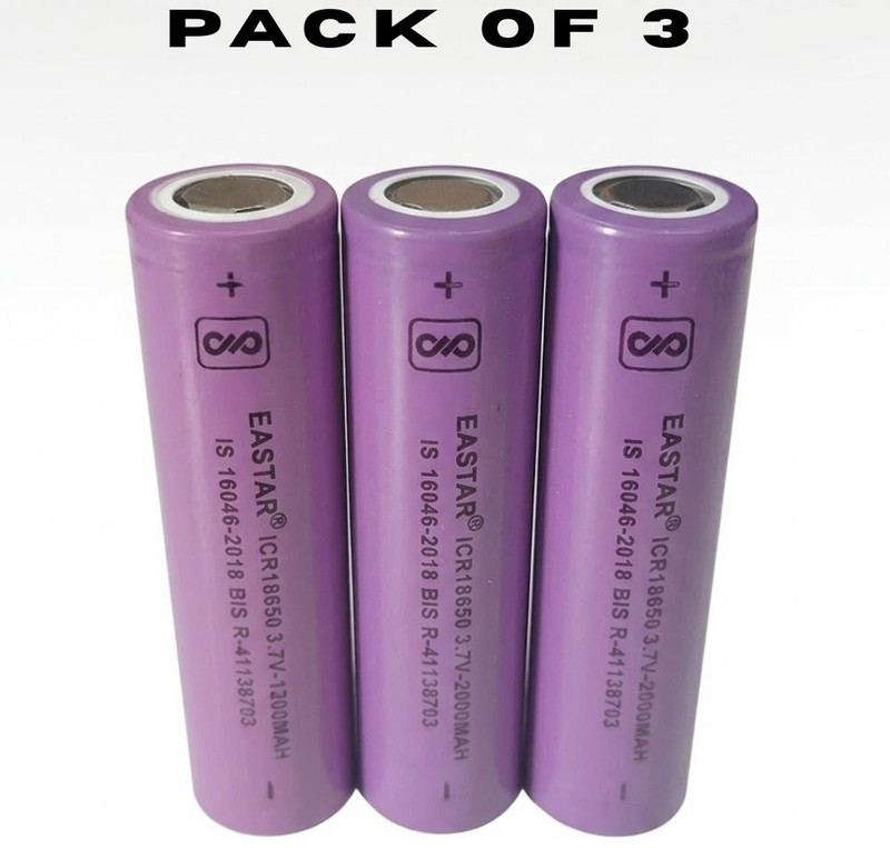 Danova 18650  Battery(Pack of 2)
