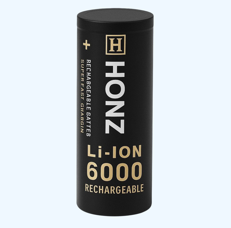 Flysmart 6000mWh 3.7V Lithium Ion Rechargeable  High Capacity Power Cell Pack  Battery(Pack of 4)