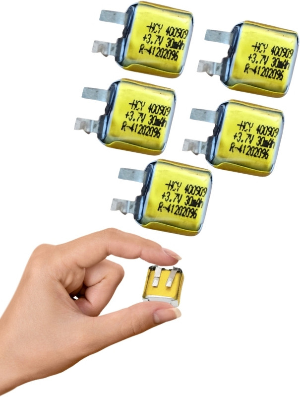 I-Birds Enterprises Mini 3.7V high quality 50 mAh Rechargeable Lipo for earphone, buds etc. Battery(Pack of 3)