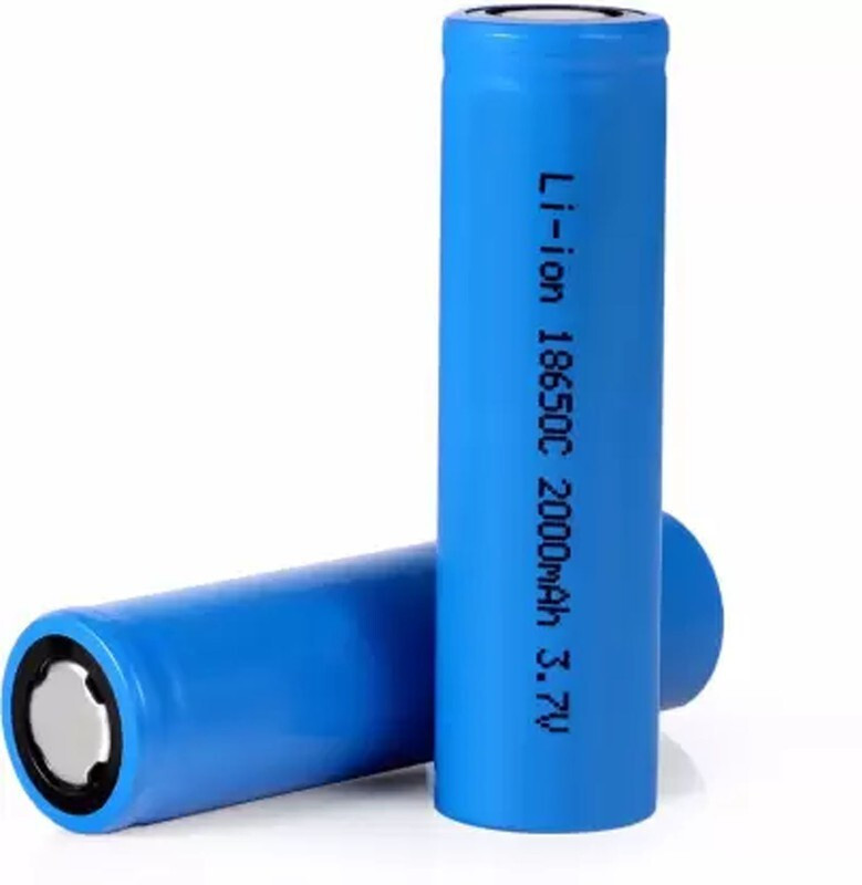 Svojas 3.7v 1800mAh 18650 Lithium Ion Li-ion Cell Pack of 02 Rechargable   Battery(Pack of 2)