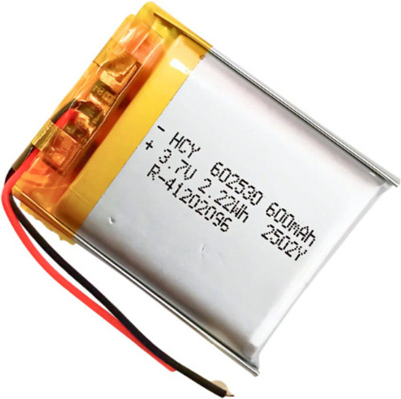 SixOhms 3.7V 600mAh Rechargeable Polymer  for Speakers Toys DIY Use  Battery