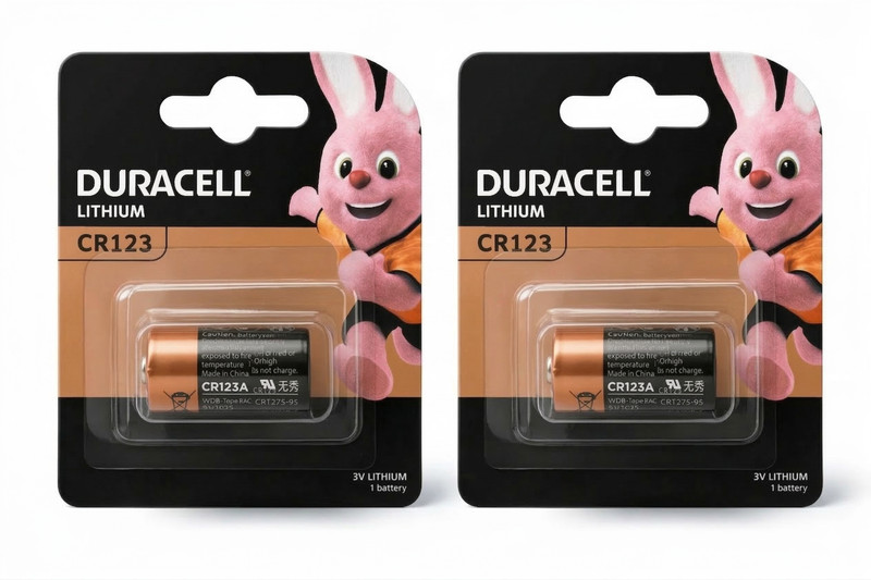 DURACELL CR 123 Pack Of 2 Units  Battery(Pack of 2)
