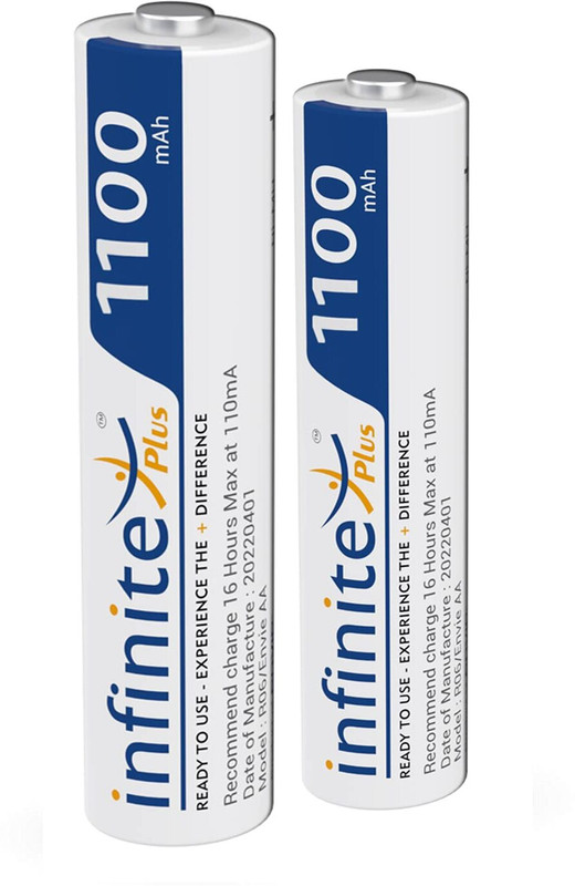 Envie Infinite Plus 2 x AAA 1100 MAH  Battery(Pack of 2)