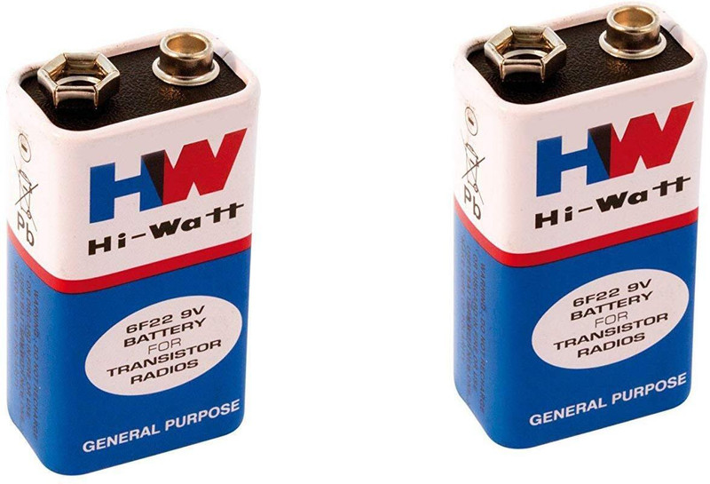 SK Musical Hi-Watt 9V Batteries for Toys,Remote,Wireless Mic,Guitar,Game(Pack of 2) 2 Knobs(Blue)