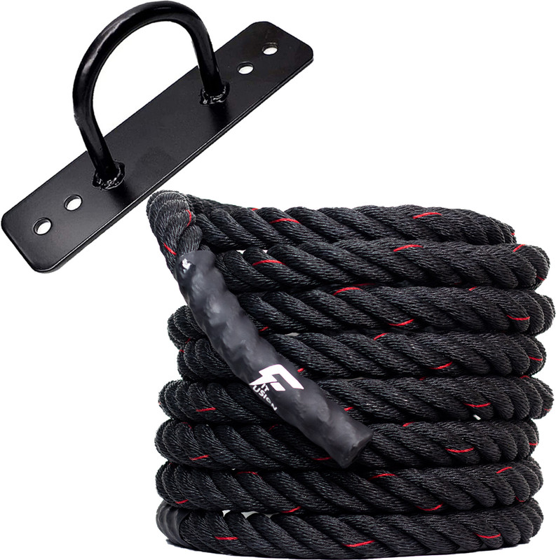 SONRET Wall Mount Battle Rope Hook for Gym & Home Workout, Battle Rope(Length: 0.66 ft, Weight: 0.4 kg, Thickness: 0.12 inch)