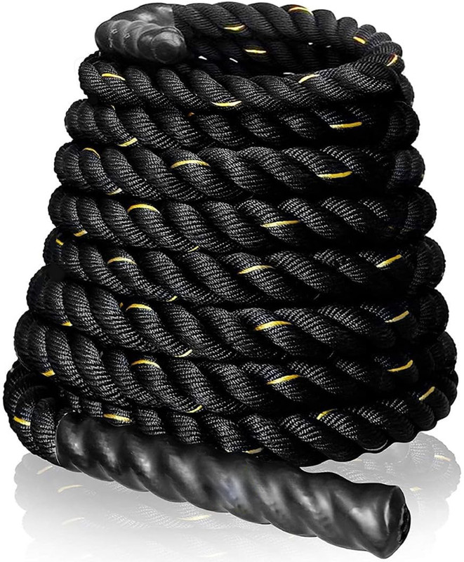 FITRXX 30 Ft Battle Rope Battle Ropes for Exercise Workout Rope Exercise Rope Battle Rope(Length: 30 ft, Weight: 2 kg, Thickness: 1.5 inch)