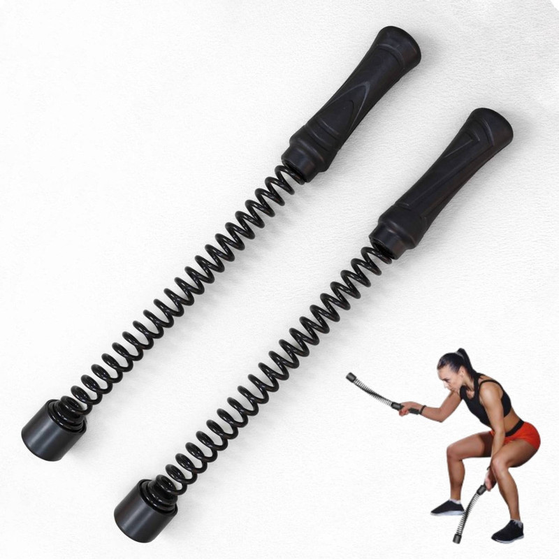 GJSHOP Ropeless Battle Rope Fitness Tool CrossFit Cardio Strength Training Portable Battle Rope(Length: 1.3 ft, Weight: 0.929 kg, Thickness: 1.5 inch)