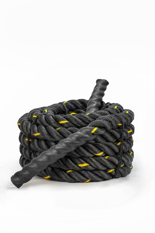 HI Tech Marine HBRFK0001 Battle Rope(Length: 30 ft, Weight: 7.5 kg, Thickness: 1.5 inch)