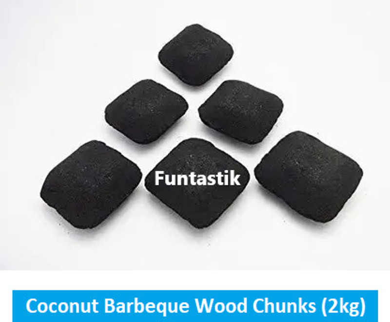 IBI Coconut Barbeque Wood Chunks(1.26 kg)