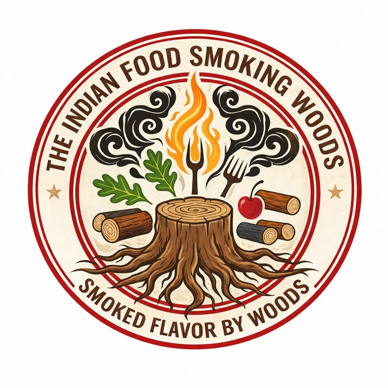 HIND FOOD SMOKING WOODS Apple Barbeque Wood Chips(500 g)
