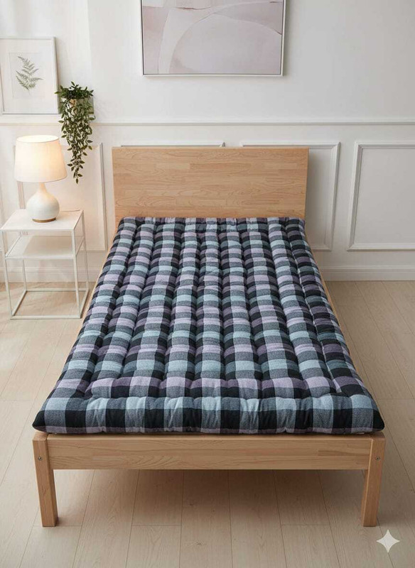 GK BROTHERS 3X6 feet single cotton mattress 2 inch Single Cotton Mattress(L x W: 72 inch x 36 inch)