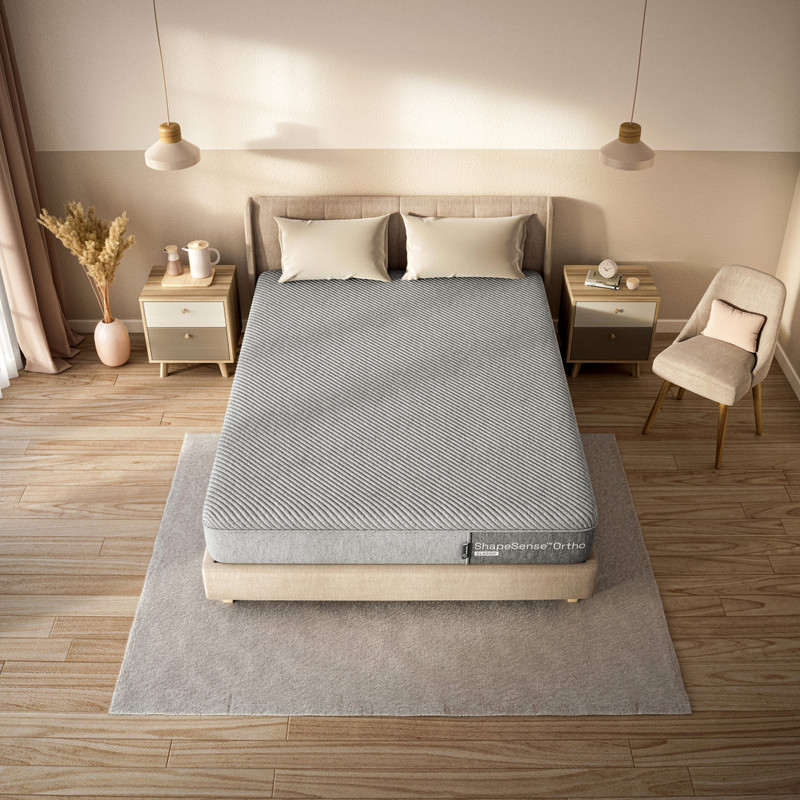 Wakefit ShapeSense Orthopedic Classic Memory Foam 8 inch Single High Resilience (HR) Foam Mattress(L x W: 72 inch x 46 inch)