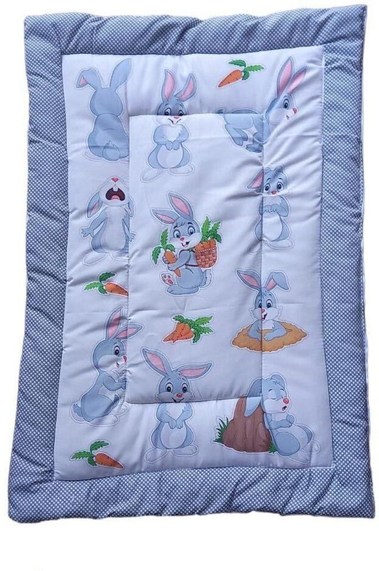 Dominic Cotton Baby Sleeping Mat(Purple, Free)