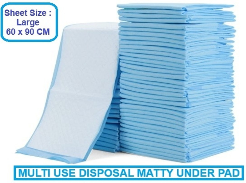 PureCure Microfiber Single Flat 5 TC Checkered 5 Bedsheets(Blue)