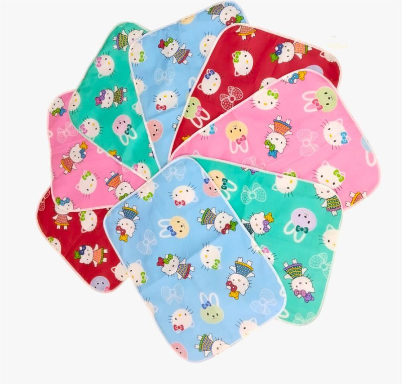 Nandanigarments Cotton Single Flat 200 TC Cartoon 8 Bedsheets with 16 Pillow Covers(Multicolor)
