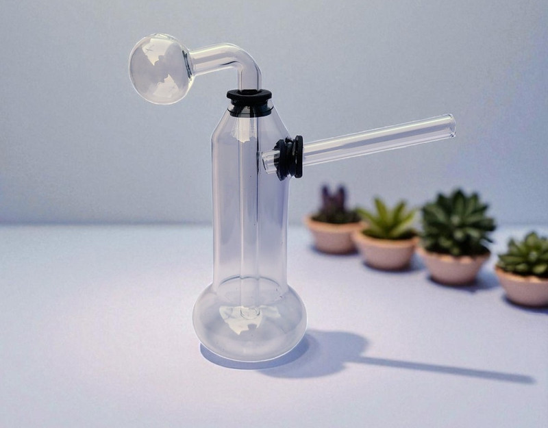 DRM CREATIONS Glass Hookah 01 Beer Bong Funnel(150 mll)
