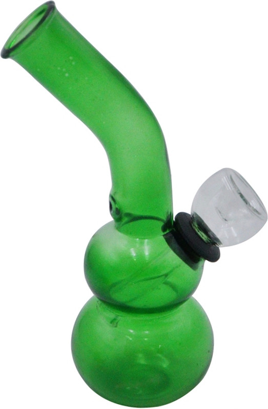 Richaa Creation 8 Inch Decorative Acrylic Red Smoking Water Pipe Beer Bong Funnel(150 mll)