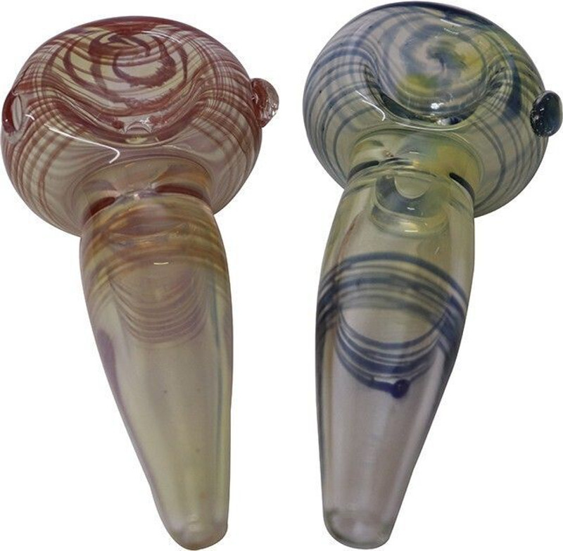 GREENS 3 Inch Multicolor Glass Mouth Tip Smoking Chillum Pipe Beer Bong Funnel(12 mll)