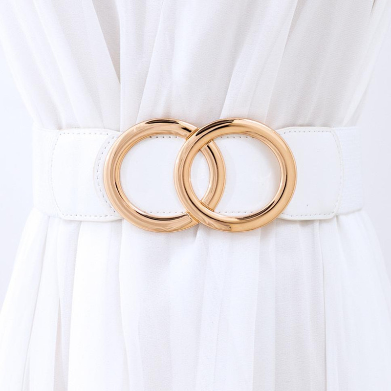 KILLFE Women Casual White Synthetic Reversible Belt