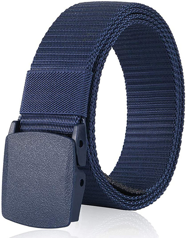 PROVOGUE Men & Women Casual, Evening, Party Blue Nylon Belt