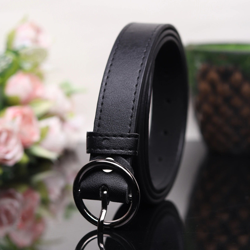 PROVOGUE Women Formal Black Artificial Leather Belt