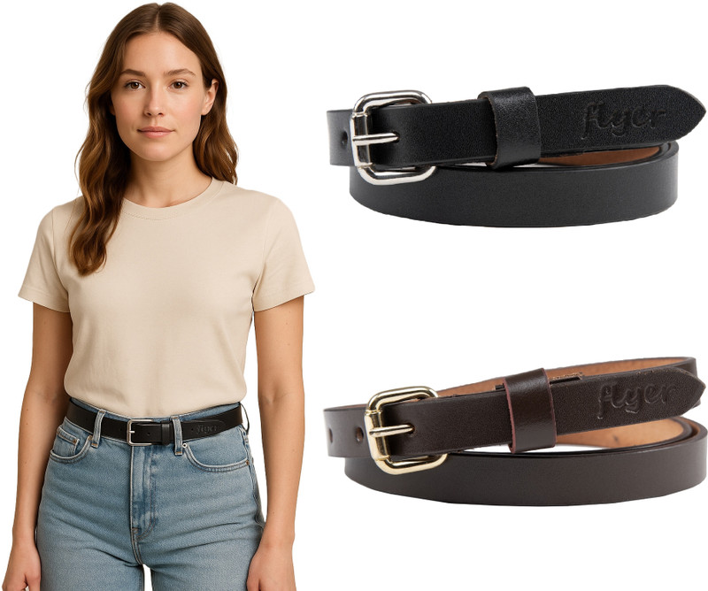 Hapani Fashion Women Casual, Evening, Formal, Party Black, Brown Genuine Leather Belt
