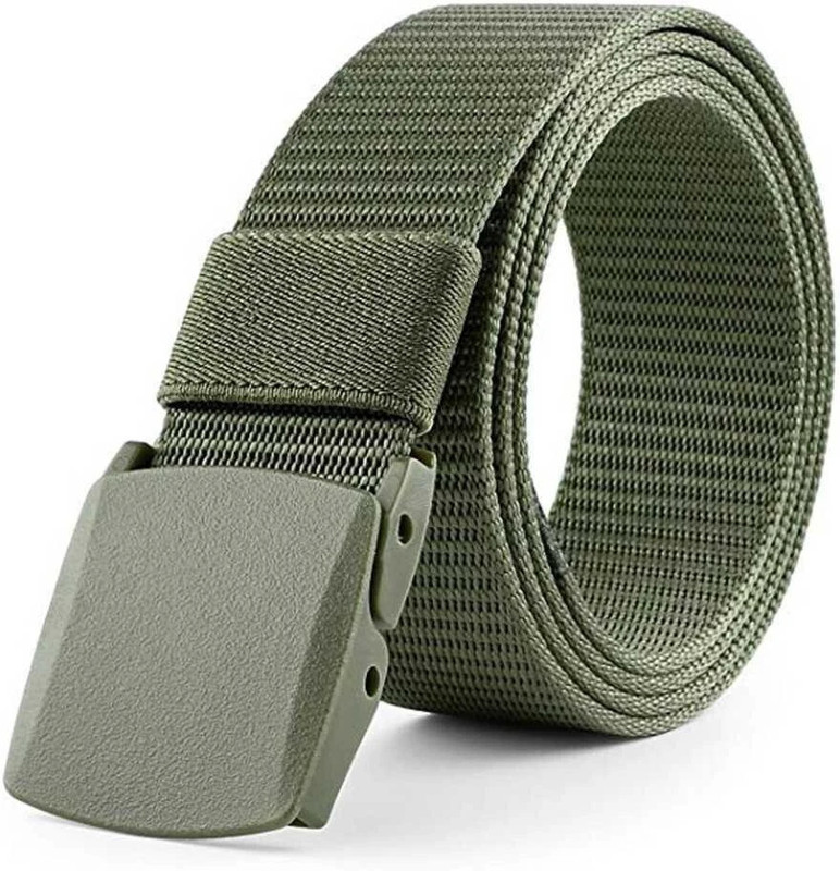 LOOPA Men Casual, Formal Green Nylon Belt