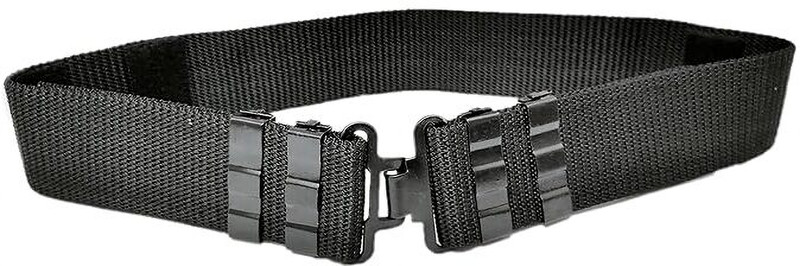 Kumar's Trend Men & Women Casual Black Nylon Belt