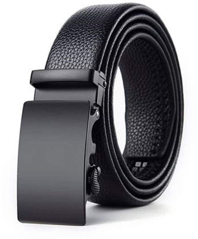 Roadster Men Black Artificial Leather, Texas Leatherite Belt