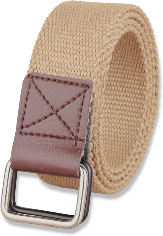 ZORO Men Casual Gold Canvas Belt
