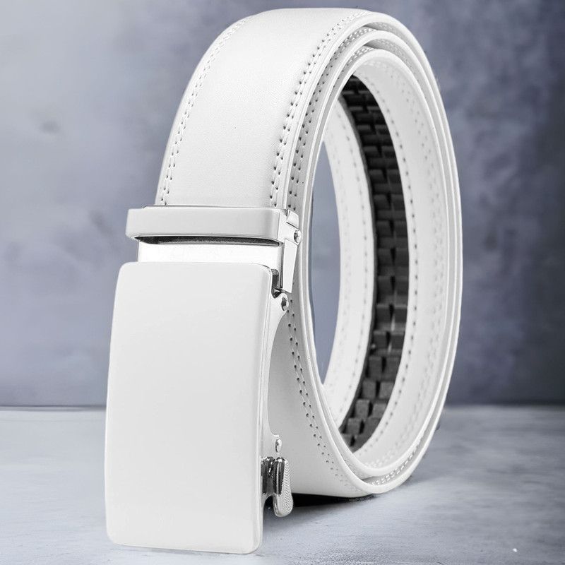 Roadster Men Formal, Casual, Party, Evening White Artificial Leather Belt