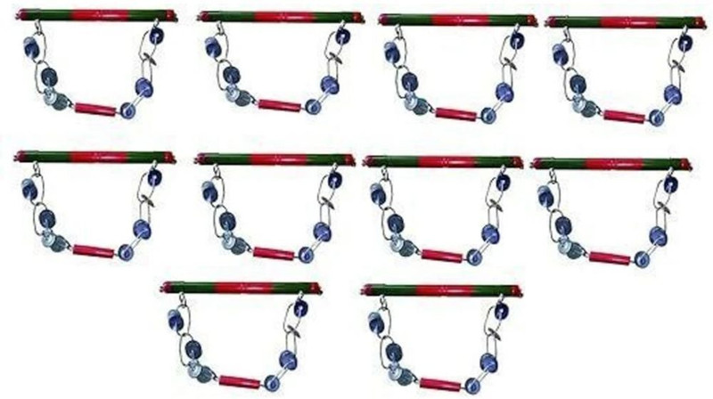 AOKO Wooden Lezim Dance instrument for dance and celebrations PACK OF 1 Bhapang Instrument