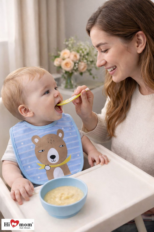 HI MOM 10 PC Full Sleeves Washable Waterproof Bib Apron for Babies & Kids(Multicolor)