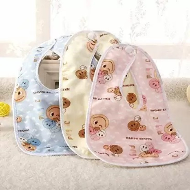 BABBYY Best Waterproof baby bibs/aprans for the babies bigger prints(Multicolor)
