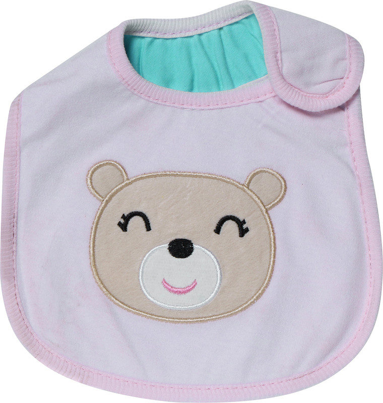 Pokory Bear Bibs(Baby Pink)