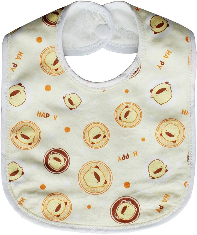 Air Fly Baby Cotton Apron/Feeding Bibs Washable|Multi Print(Multicolor)