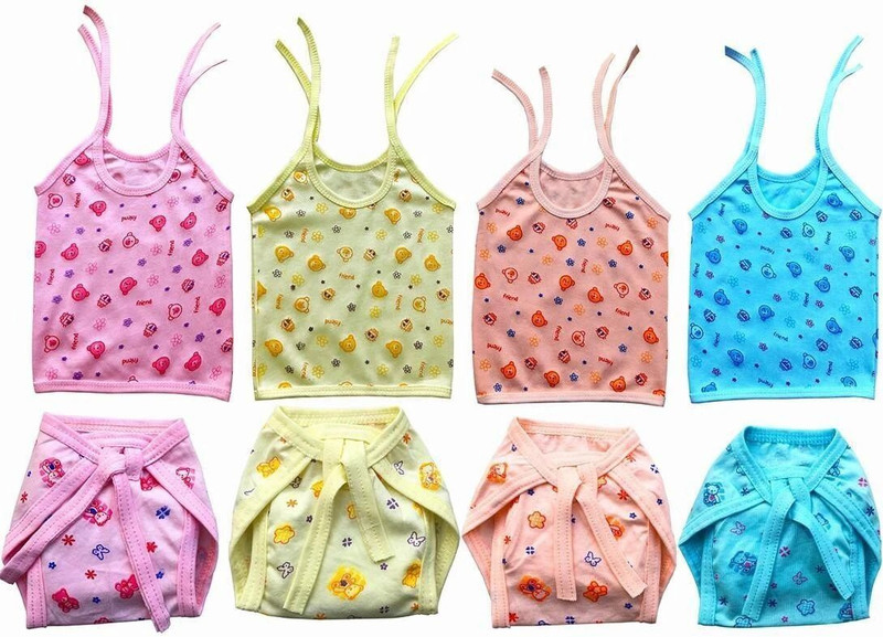 km cho new born baby clothing combo set(Multicolor)