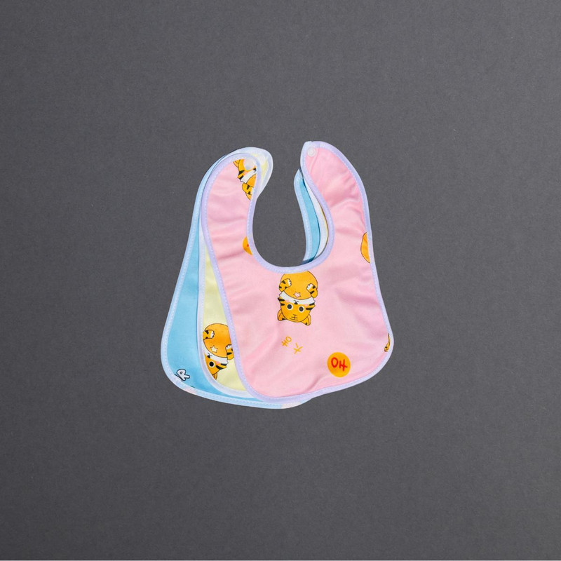 Paandri Best Baby Bibs Apron | Cute & Funny Baby Bibs | Waterproof Bibs for Babies(Multicolor)