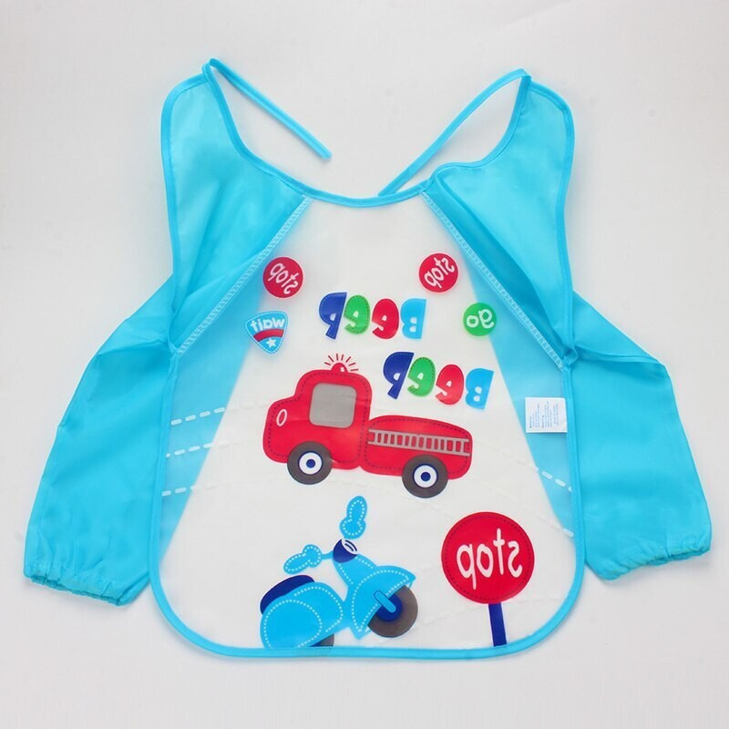 CHILD CHIC Sleeved Washable Waterproof Bib Apron for Babies & Kids(Multicolor1)