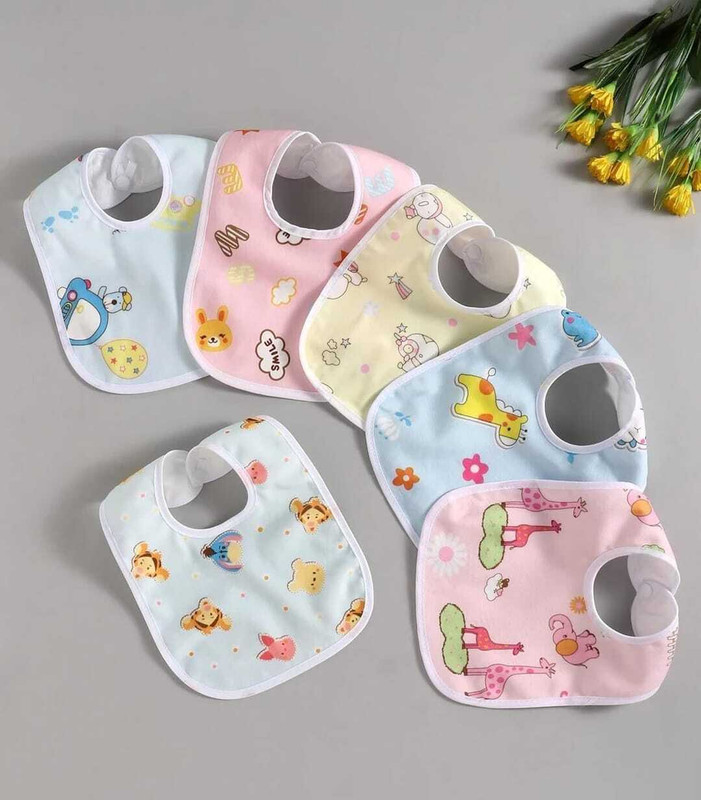 Clothing Hub BABY BIB 6(Multicolor)
