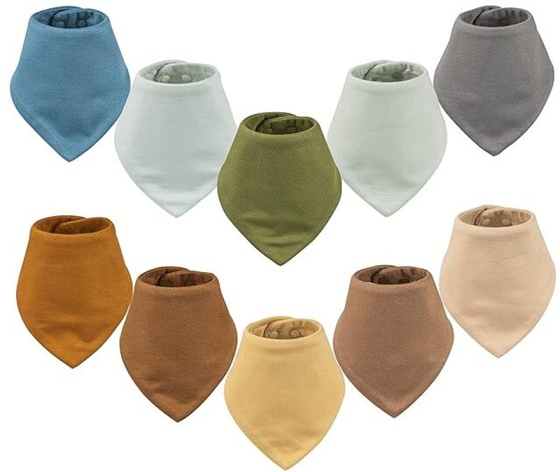 Tiny Twinkle Unisex Baby Modern (Pack of 10)(Multicolor)