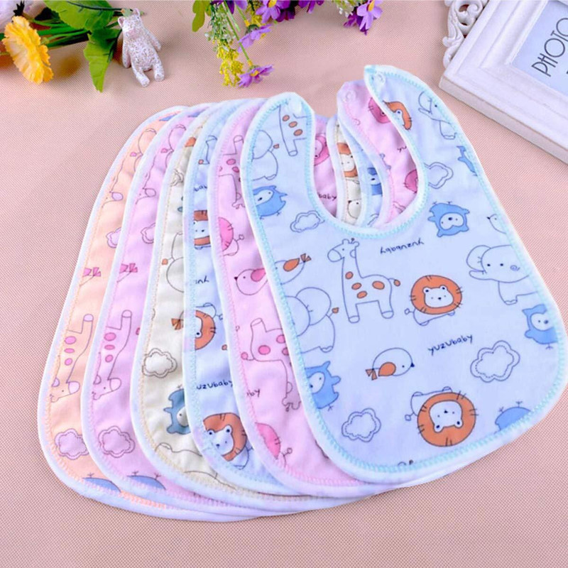 SWASUM Bibs - 6pcs | Baby bibs for 6 to 12 months(Multicolor)