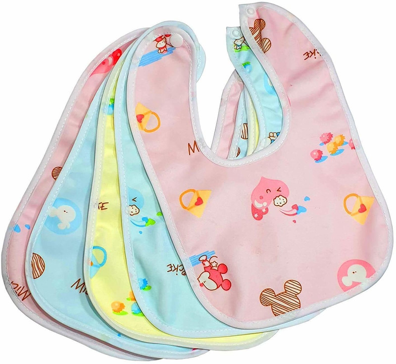 smilykid 5pcs/set Pure Cotton 360 Round neck(Multicolor)
