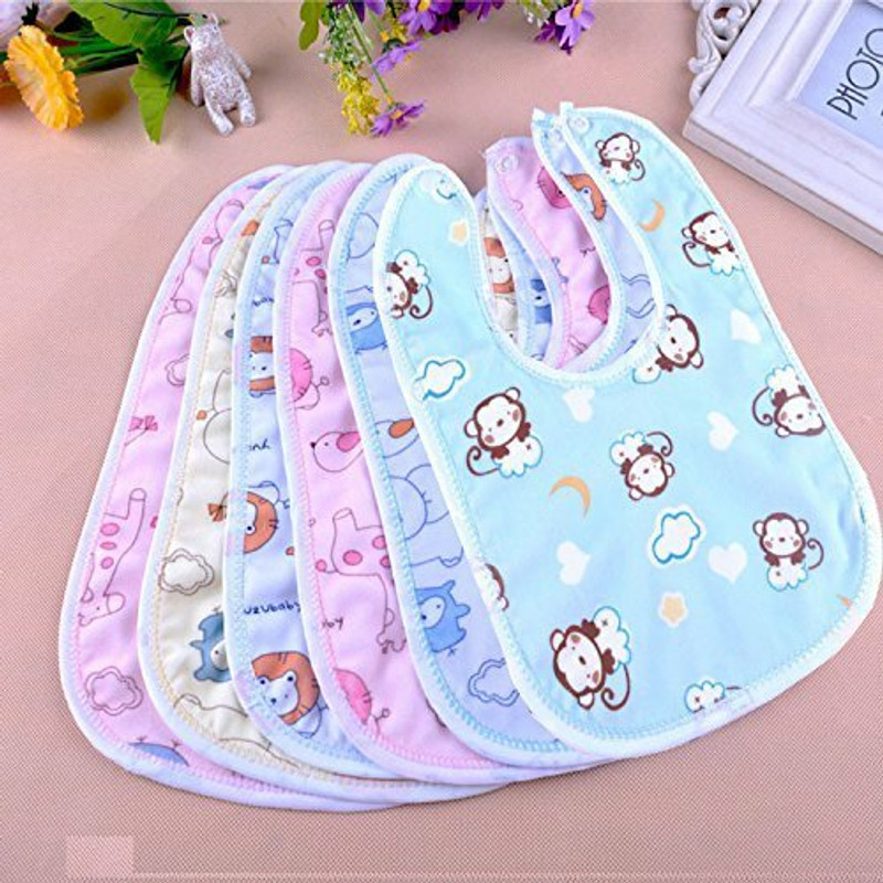 MAYSHA SOFT BABY BIBS(6 COLORS)