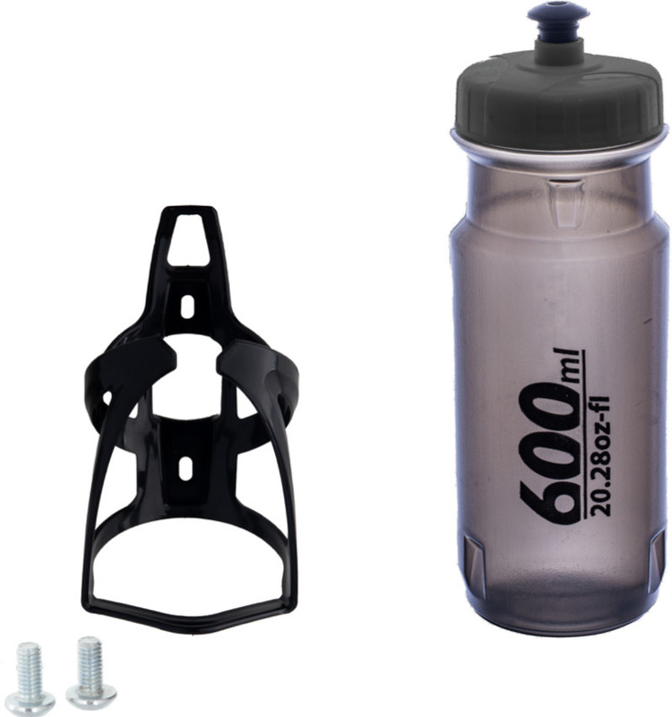 Dark Horse Bicycle Bottle Holder & Bottle Combo, Lightweight & Durable, NEW COMBO Bottle & Bicycle Bottle Holder